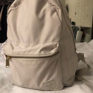 Herschel cream color back pack